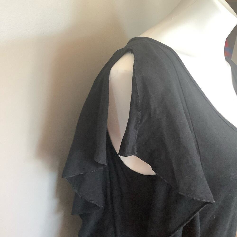 Express Ruffled Sleeve Tee - Picture 4 of 6